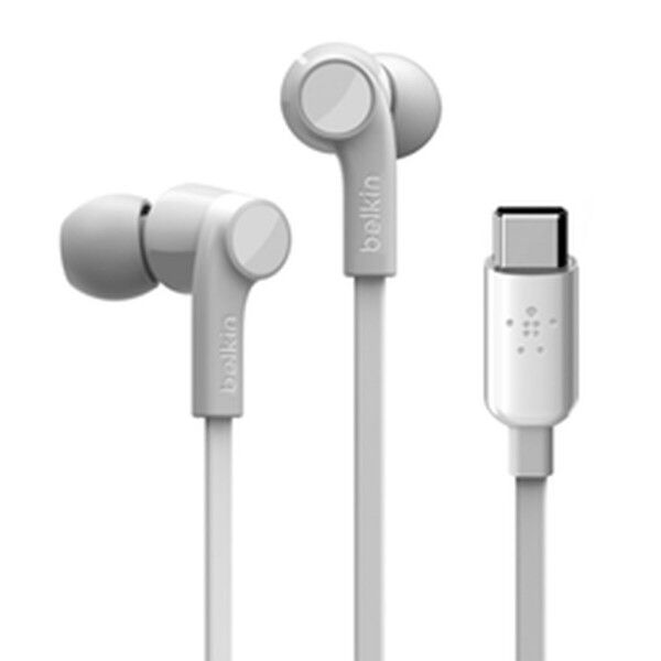 Auriculares con Micrófono Belkin G3H0002BTWHT Blanco