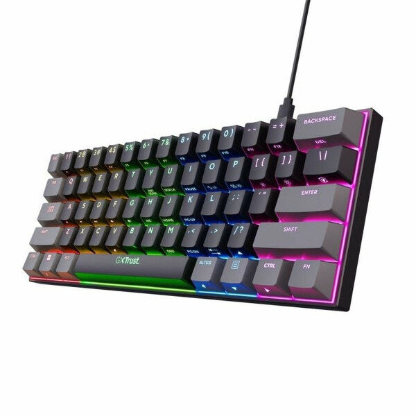 Teclado Gaming Trust GXT 867 Acira Negro