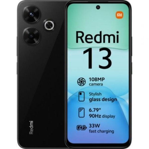 Išmanusis Telefonas Xiaomi Redmi 13 6,79" 6 GB RAM 128 GB Juoda