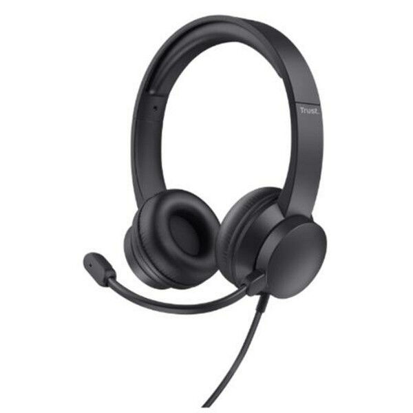 Auriculares con Micrófono Trust HS-150 Negro