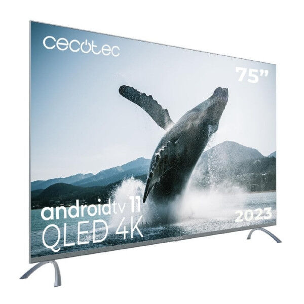 TV intelligente Cecotec vqu30075+s 4K Ultra HD 75" QLED