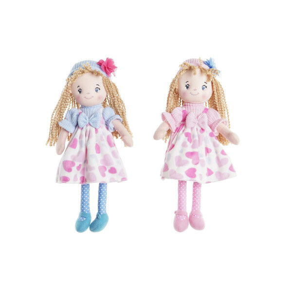 Rag Doll DKD Home Decor (20 x 8 x 30 cm) (2 Units)