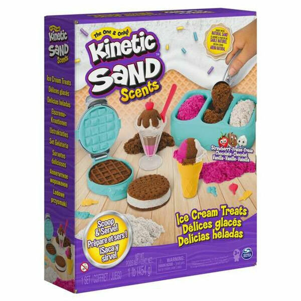 Arena Mágica Spin Master Kinetic Sand Cartón Plástico