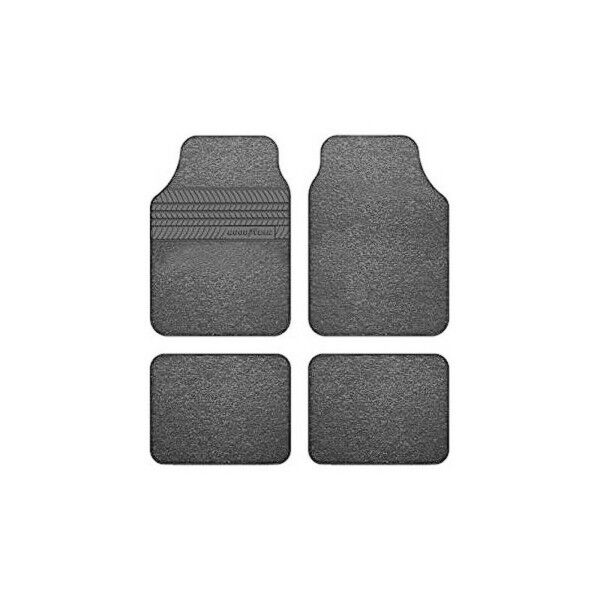 Automobilių grindų kilimėlių rinkinys Goodyear GOD9018 Universalus Juoda (4 pcs)