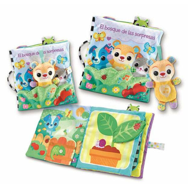 Libro de peluche Vtech El bosque de las sorpresas