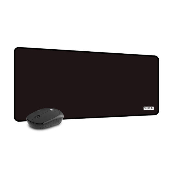 Gaming Mouse and Mat Subblim Harm XL Black