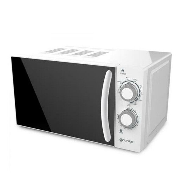 Microondas con Grill Grunkel Blanco 700 W 20 L