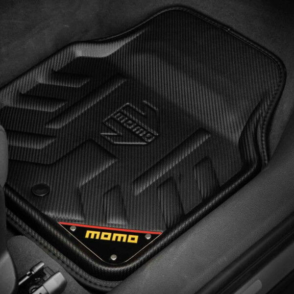 Car Floor Mat MOMO 3MDBSS Black Universal