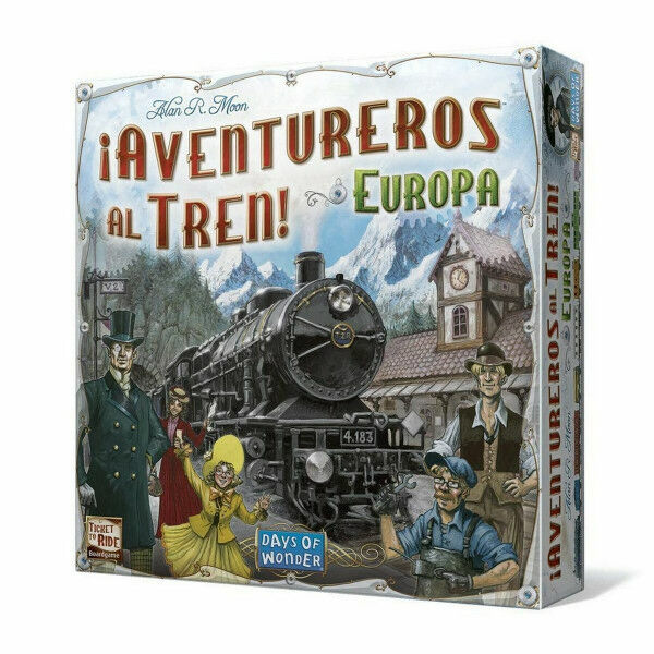 Juego de Mesa ¡Aventureros al Tren! Europa Asmodee (ES)