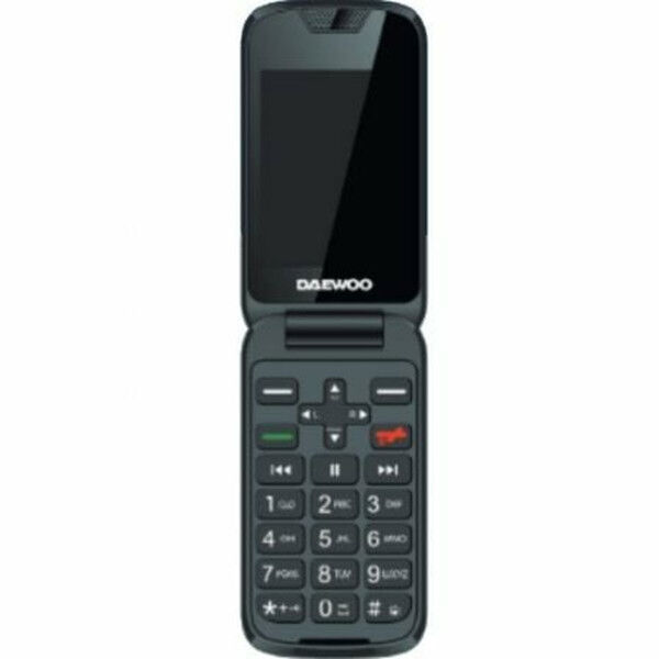 Téléphone portable pour personnes âgées Daewoo 2,8" 32 GB Noir