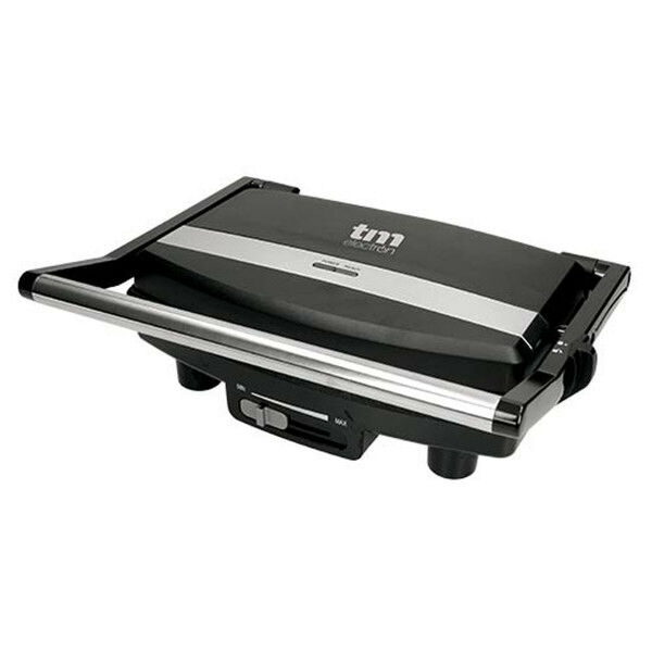 Grillplatte TM Electron 1500 W 28 x 19 cm Stahl