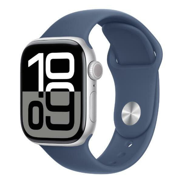 Montre intelligente Apple Watch 10 1,81" Bleu Argenté 46 mm