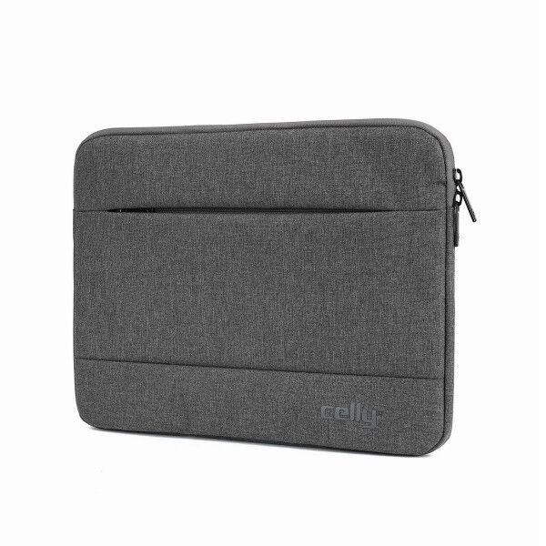 Laptop Hülle Celly NOMADSLEEVEGR Laptoptasche Schwarz Grau Bunt