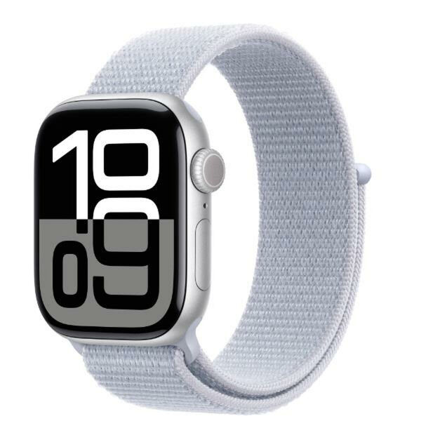 Montre intelligente Apple Watch 10 1,81" Bleu Argenté 46 mm