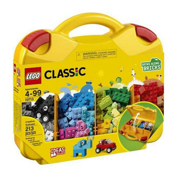 Juego de Construcción Classic Creative Briefcase Lego 10713 Azul Negro Multicolor 213 piezas (213 pcs)