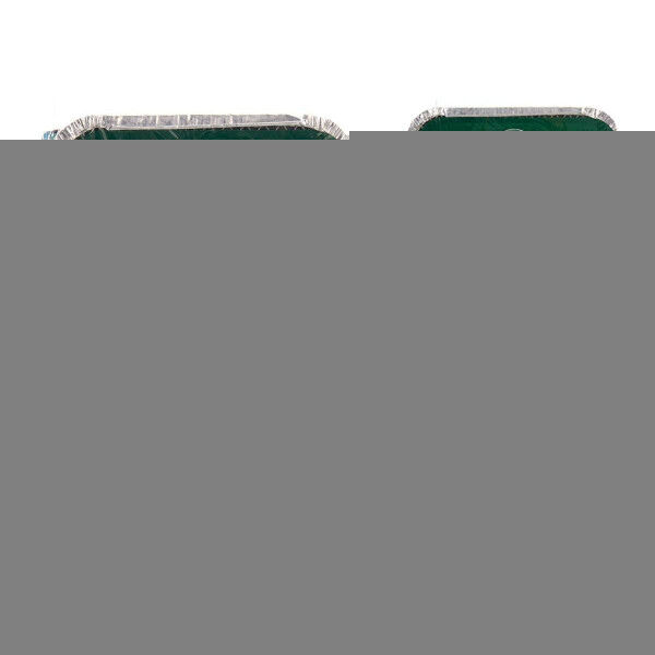 Disposable Barbecue Aluminium Charcoal 23,5 x 6 x 30,5 cm (12 Units)