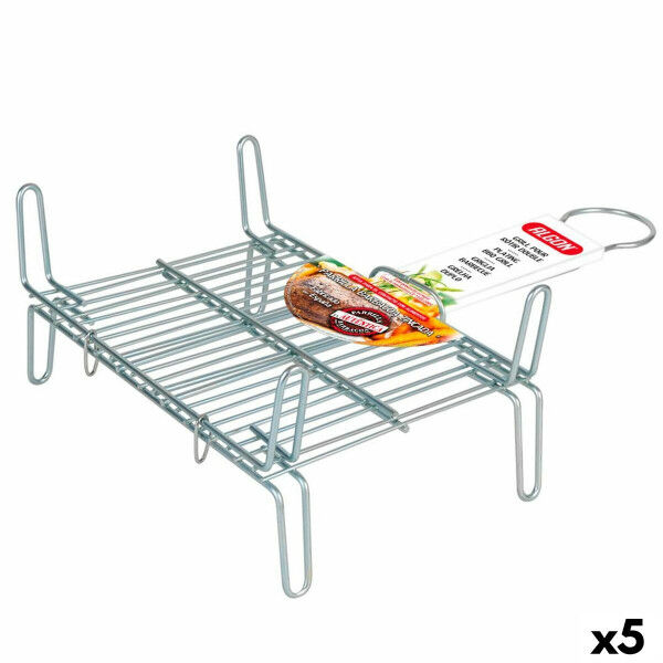 Grill Algon Double Galvanised 20 x 25 cm (5 Units)
