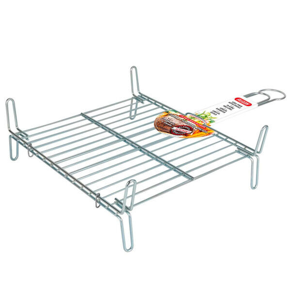 Grill Algon Double Galvanised 35 x 35 cm (5 Units)
