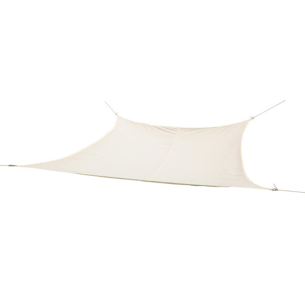 Shade Sail DKD Home Decor Beige 300 x 400 x 2 cm Candle