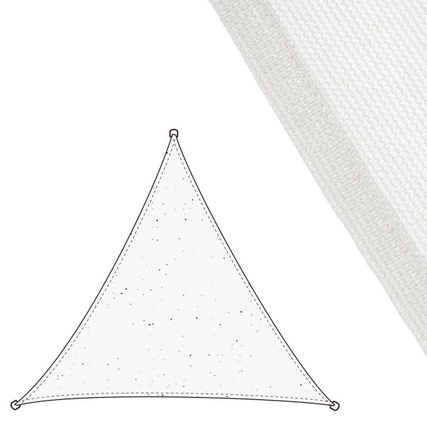 Voile d'ombrage Vela sombreo Blanc 3 x 3 m 300 x 300 x 0,5 cm Auvent
