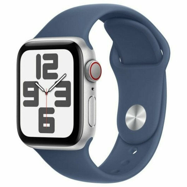 Herrenuhr Apple MXGF3QL/A Blau Silberfarben