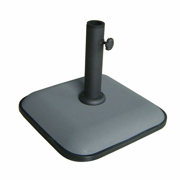 Marbueno Podstawa Parasola Kwadratowa Beton 35X35X5,2 cm 11KG Szary Ogród 10454