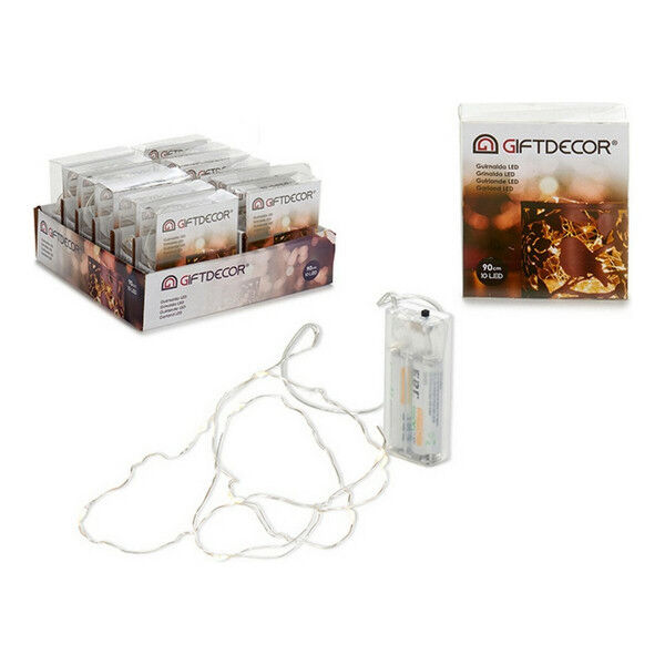Girlanda z Lampkami LED Przezroczysty (90 cm)