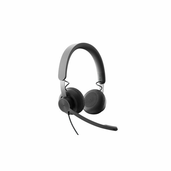 Ausinės su mikrofonu Logitech 981-000875 Juoda