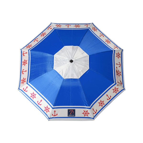 Parasol plażowy Niebieski Ø 200 cm SPF50+ Kotwica