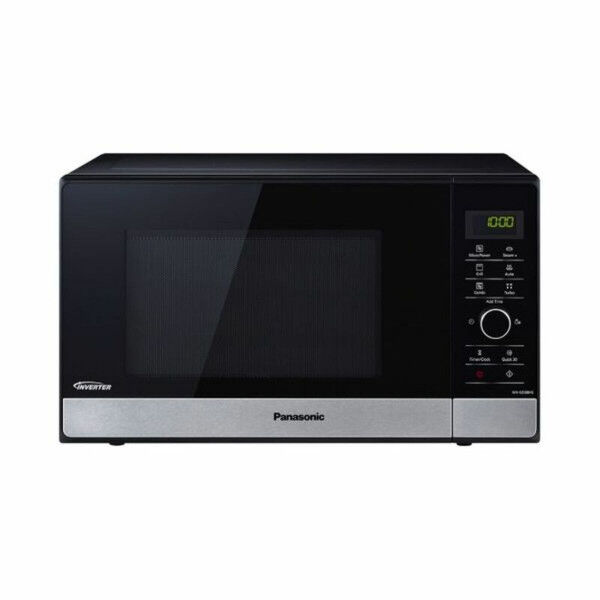 Mikrowelle mit Grill Panasonic NN-GD38HSSUG Schwarz 1000 W 23 L