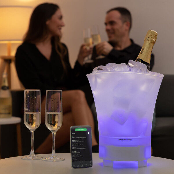 Pojemnik z LEDami i głośnikiem na akumulatorek Sonice InnovaGoods