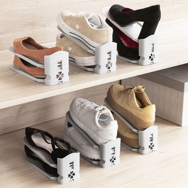 Regulowany Organizer na Buty do Szafy Sholzzer InnovaGoods 6 Sztuk