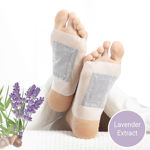 Plastry Detoksykacyjne do Stóp Lavender InnovaGoods 10 Sztuk