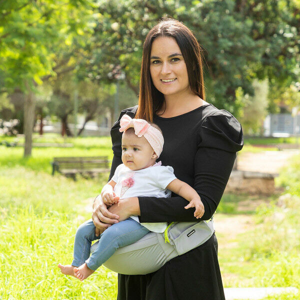 Anpassungsfähige Babytrage mit 2 Taschen Seccaby InnovaGoods (Restauriert B)