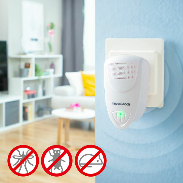 Ultragarsinis kenkėjų atbaidymo įrenginys KL Duo InnovaGoods 2 vnt.