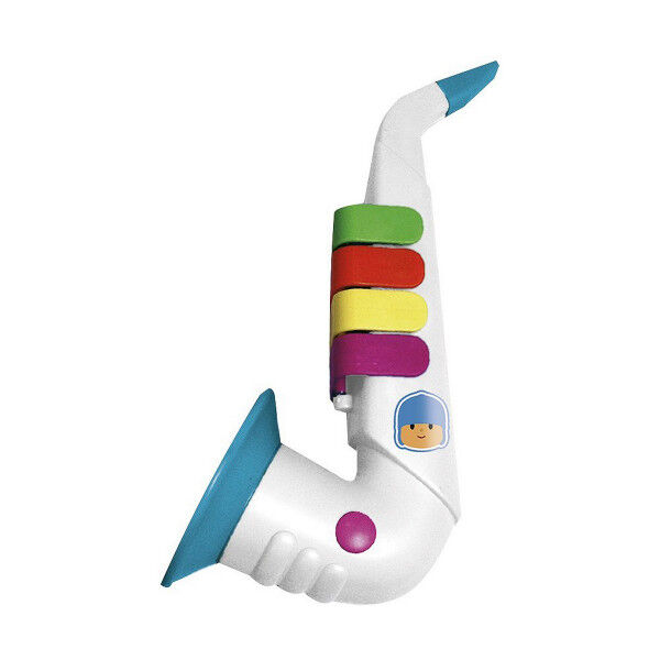 Saxofón de 4 Notas Pocoyo Con estuche Juguete Musical