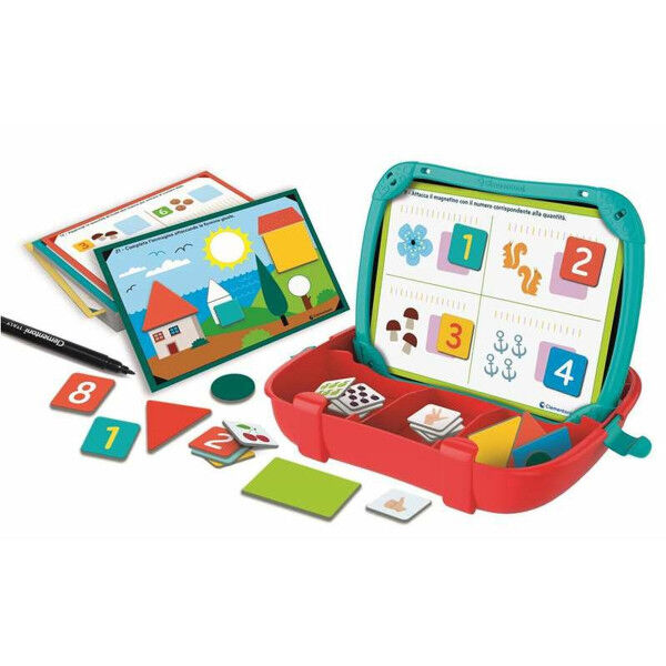 Juego Educativo Clementoni Maletín Números Formas 27,5 x 23 x 5 cm