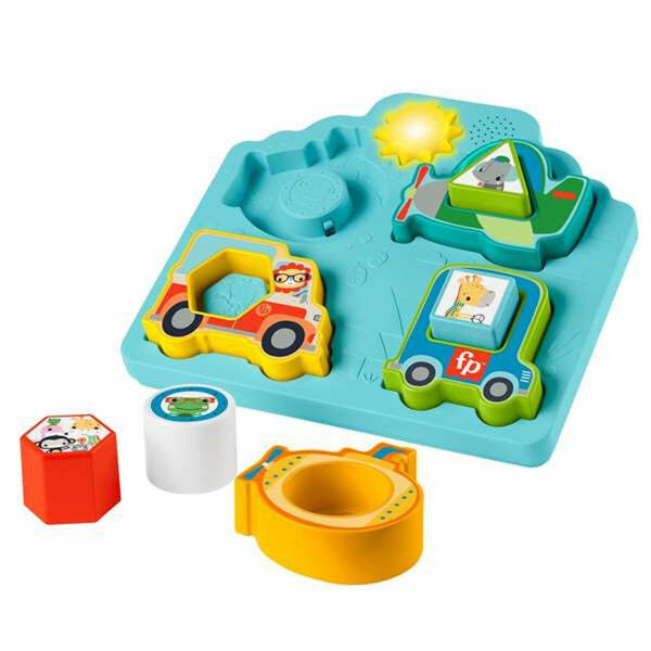 Puzzle dla dzieci Fisher Price Pojazdy