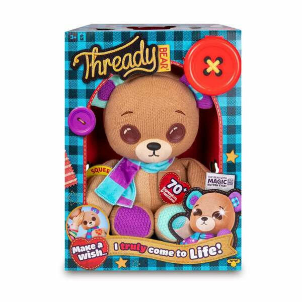 Pūkuotas žaislas Famosa Thready Lokys 32 cm