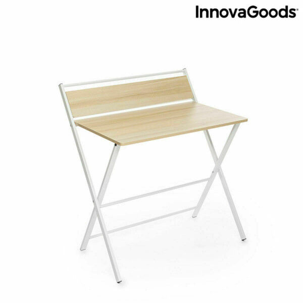 Składane Biurko z Półką InnovaGoods Tablezy Drewno (Odnowione B)