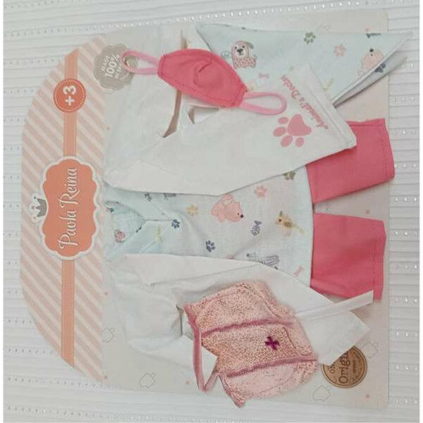 Ubrania dla lalek Paola Reina Esme 32 cm Weterynarz