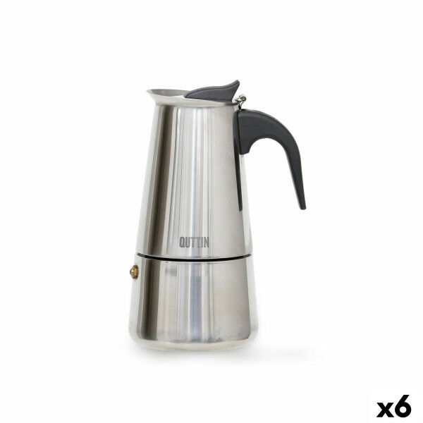 Cafetera Italiana Quttin 4 Tazas (6 Unidades)
