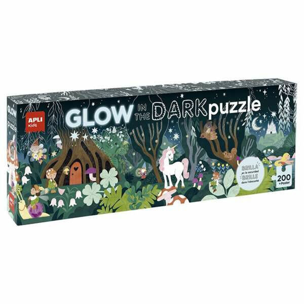 Puzzle Apli Glow In The Dark 200 Pieces