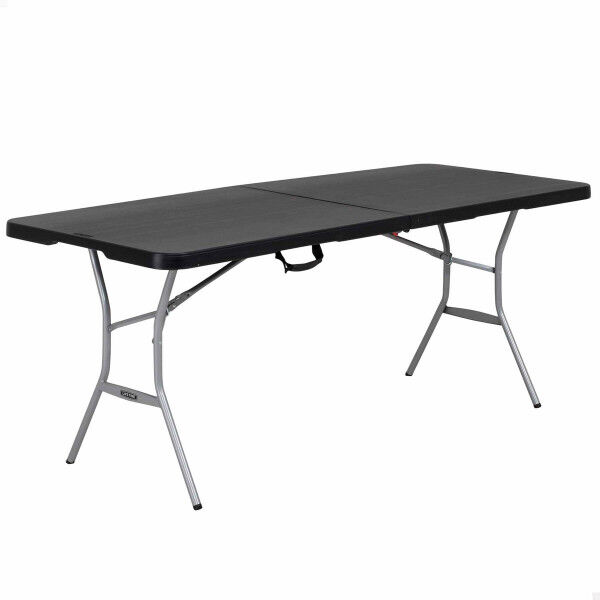 Sulankstomas stalas Lifetime Juoda 183 x 73 x 76 cm