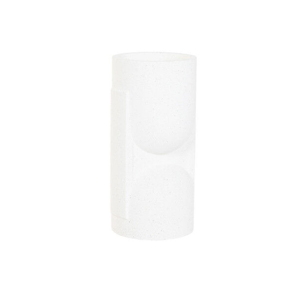 Macetero Home ESPRIT Blanco Magnesio Urbano 36 x 36 x 70 cm