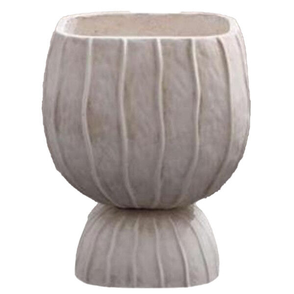 Blumentopf Home ESPRIT Lehm Faser Moderne 35 x 35 x 45 cm