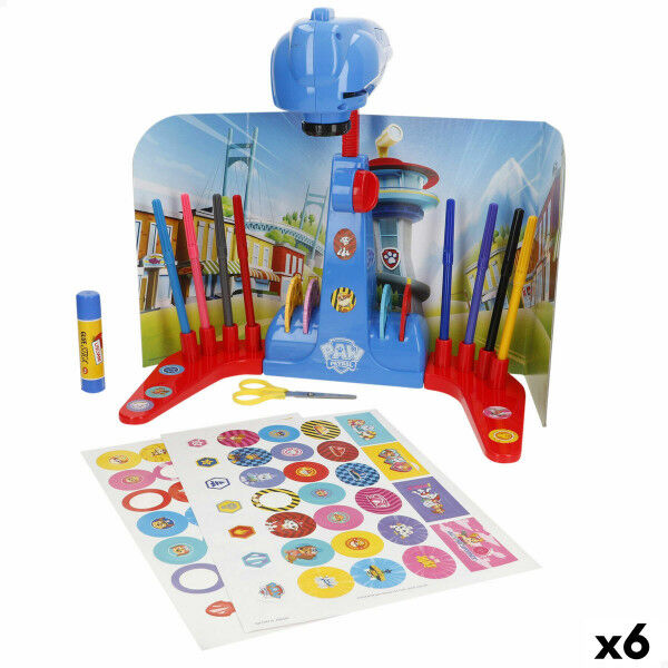 Zestaw do rysowania The Paw Patrol (6 Sztuk)