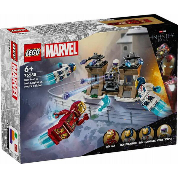 Statybos rinkinys Lego Marvel Iron Man 76288 Spalvotas