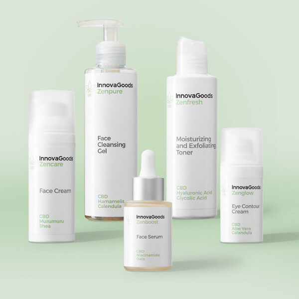 Zestaw do Pielęgnacji Twarzy CBD InnovaGoods