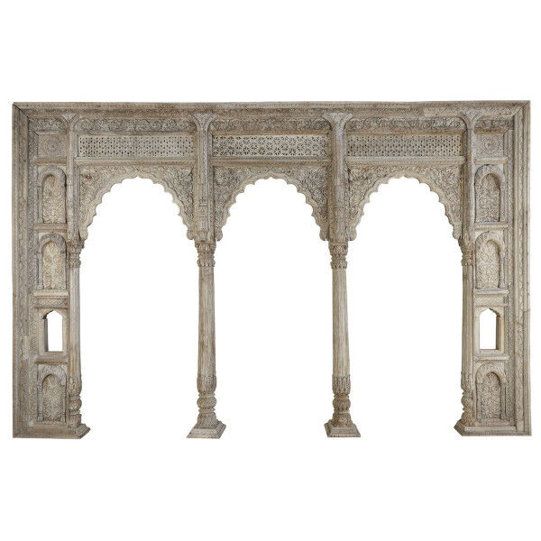 Tür Home ESPRIT Beige Holz 463 x 20 x 292 cm